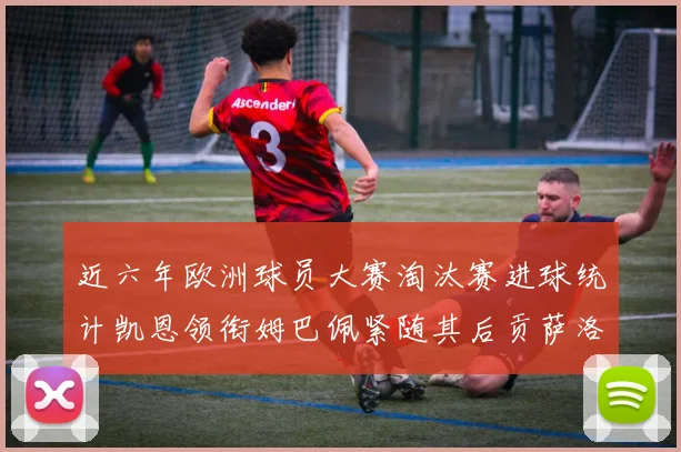 近六年欧洲球员大赛淘汰赛进球统计凯恩领衔姆巴佩紧随其后贡萨洛表现不俗